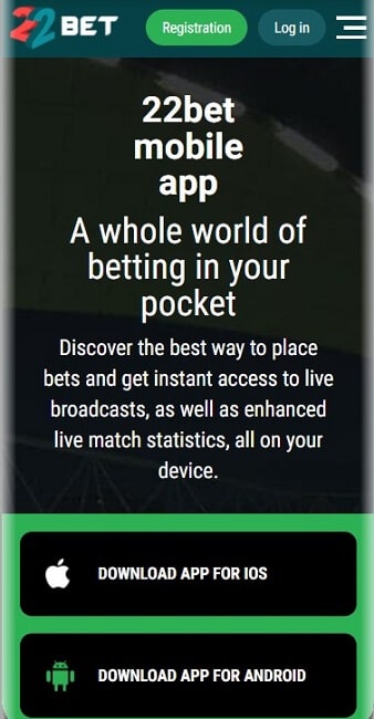 22bet App Download