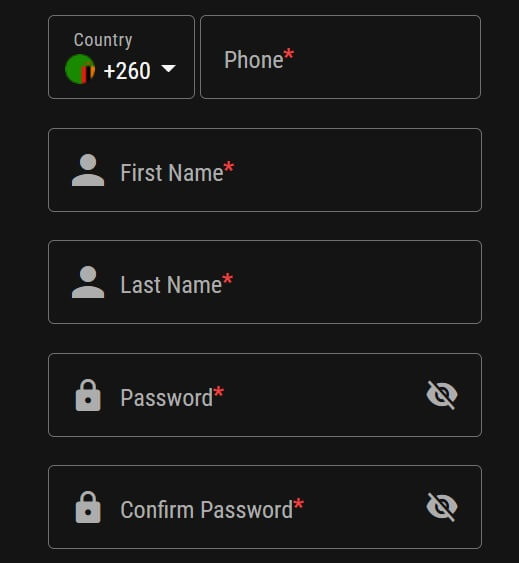 Registration Process bwin