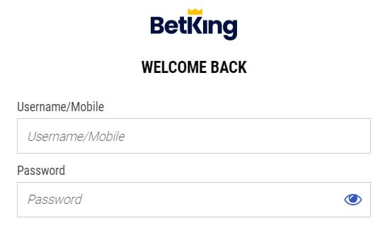 Login Details BetKing
