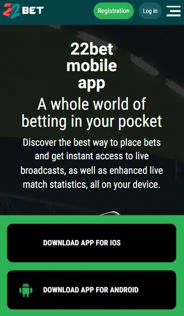22Bet App Download