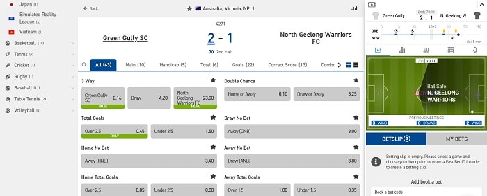 Betfred Live Betting and Streaming